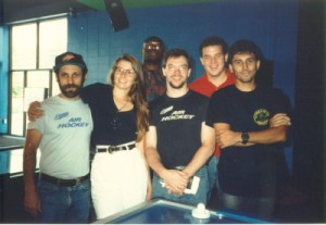  Mark Robbins, Kara, Tim Weissman, Don James, and the late Owen Giraldo. Anybody know who the guy in back is?